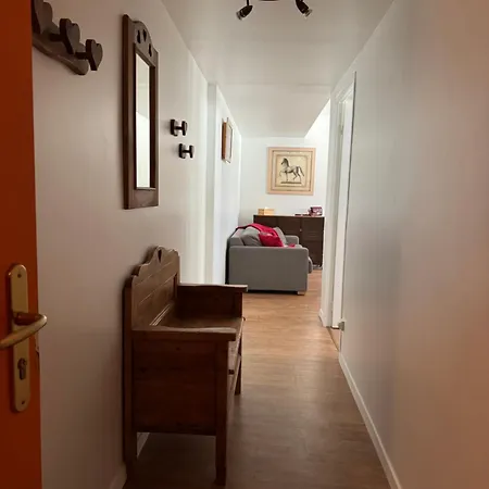 아파트 L'etoile Des 2 Villages - Le Janremon - Rez-de-chaussee - Acces Skis Aux Pieds 레두잘프