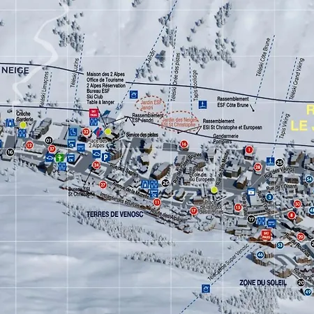 L'etoile Des 2 Villages - Le Janremon - Rez-de-chaussee - Acces Skis Aux Pieds 아파트