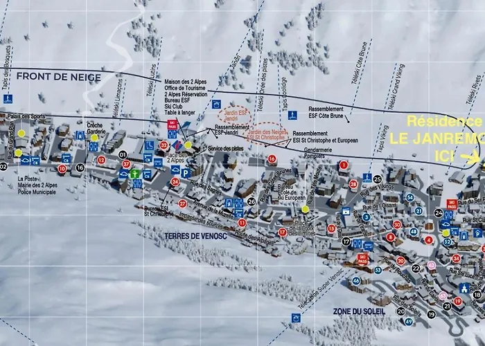 L'etoile Des 2 Villages - Le Janremon - Rez-de-chaussee - Acces Skis Aux Pieds Апартаменты